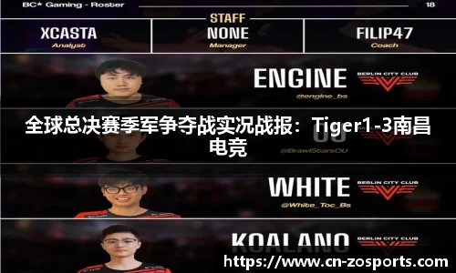 全球总决赛季军争夺战实况战报：Tiger1-3南昌电竞